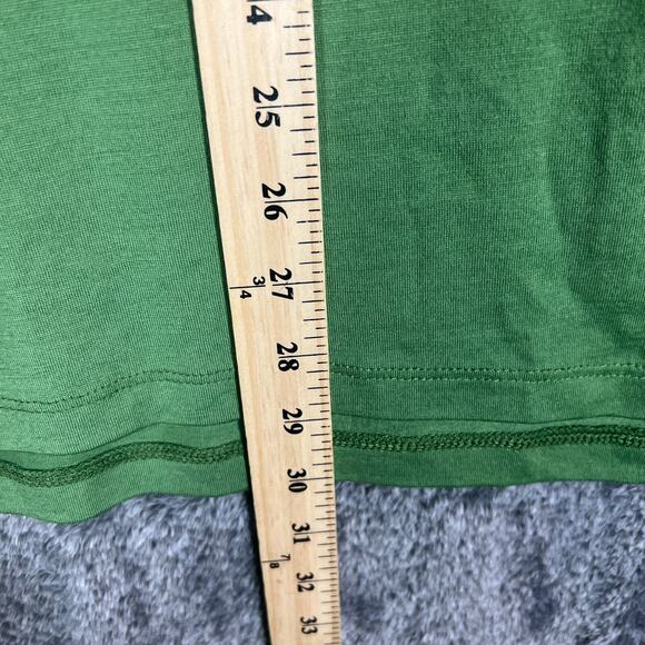 super.natural Shirt Mens Large Green Technical Performance Wool Base Layer Blend - Picture 7 of 8